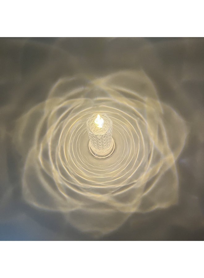 LAIAOCISI 5Pcs LED Rose Fanous Lamp Romantic Candles Flameless Fanoos Tealights Night Lights for Home, Ramadan, Home Decor, Diwali, Deepawali, Festival Gifting - Image 2